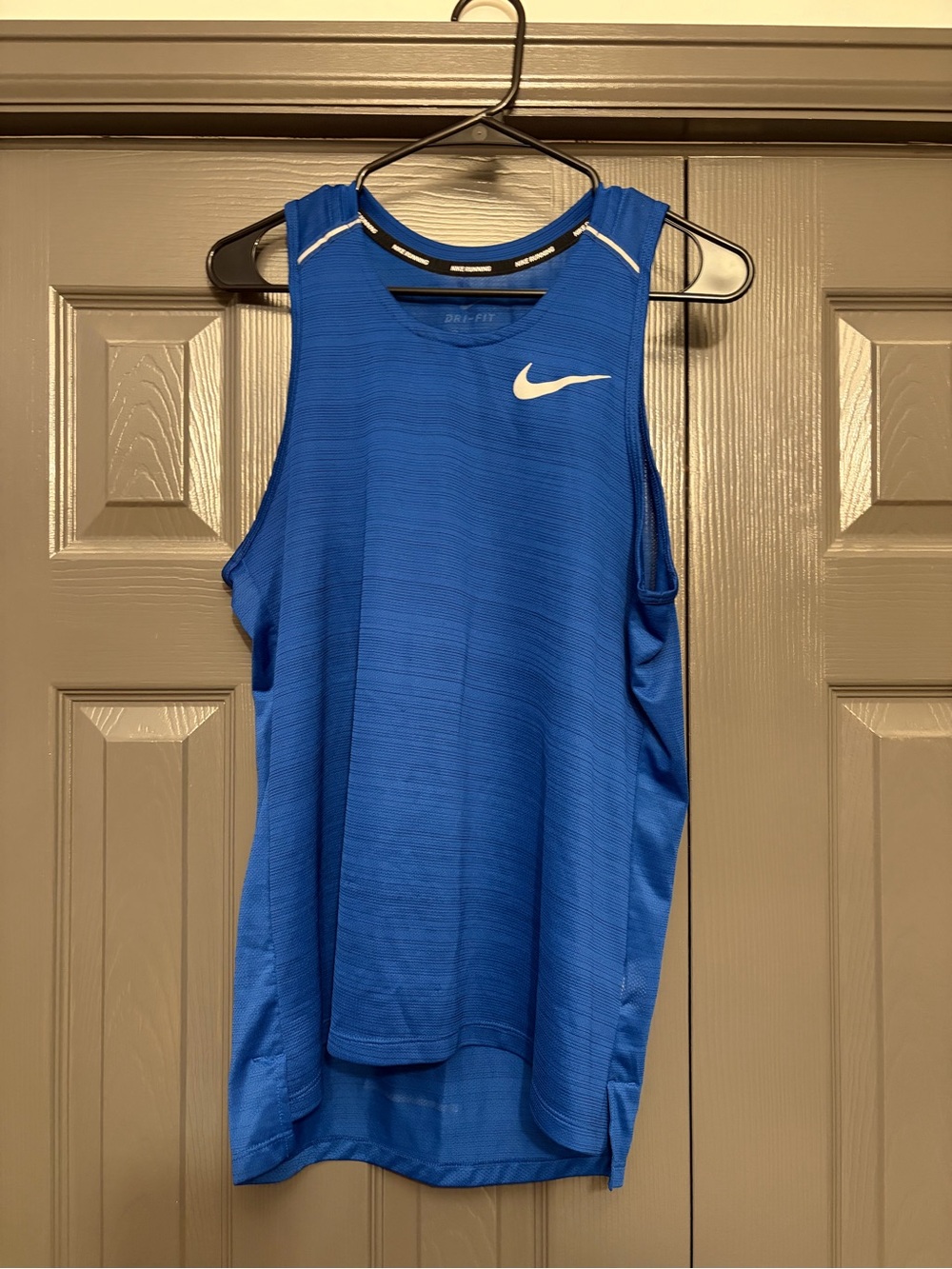 Nike Blue Dri-FIT Running Tank Top